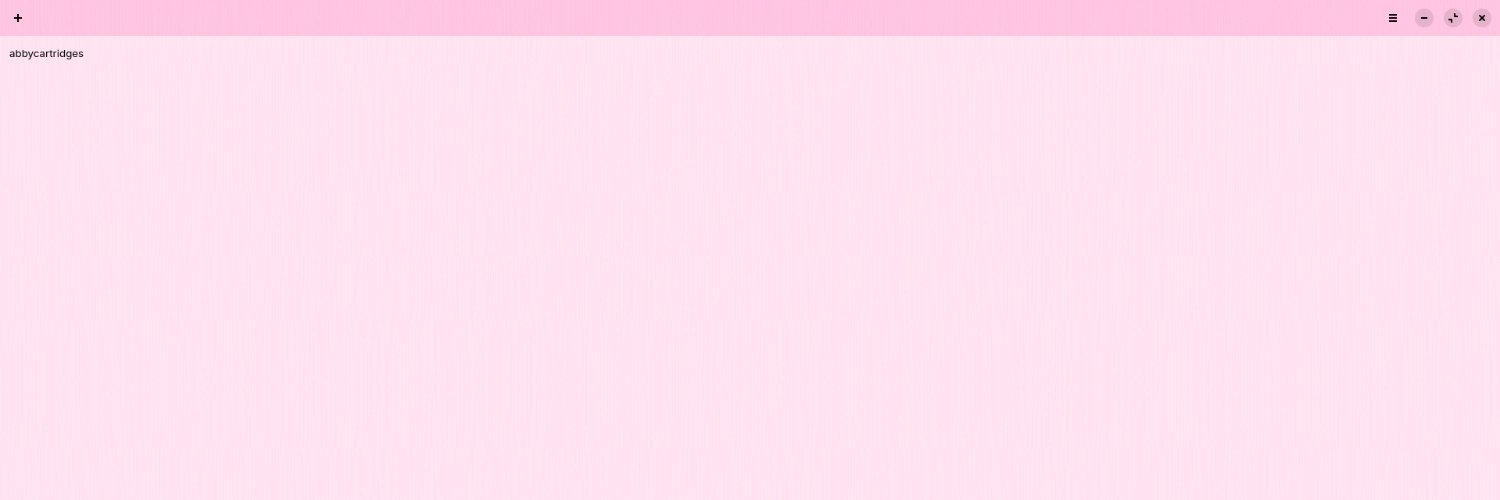 abbycartridges's banner