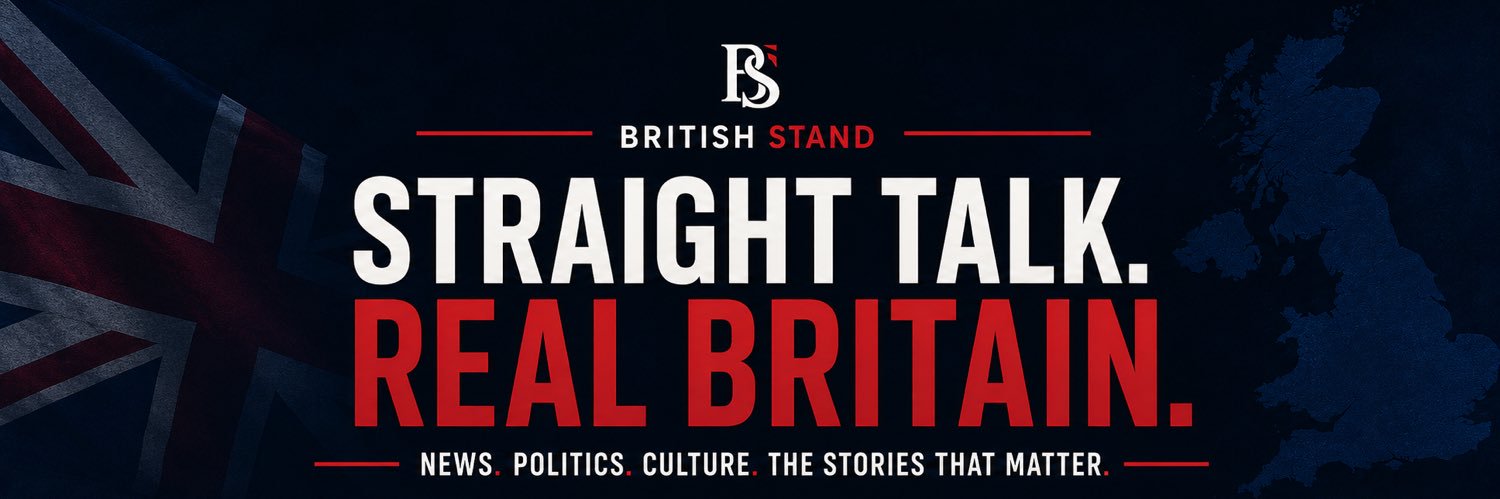 British Stand's banner