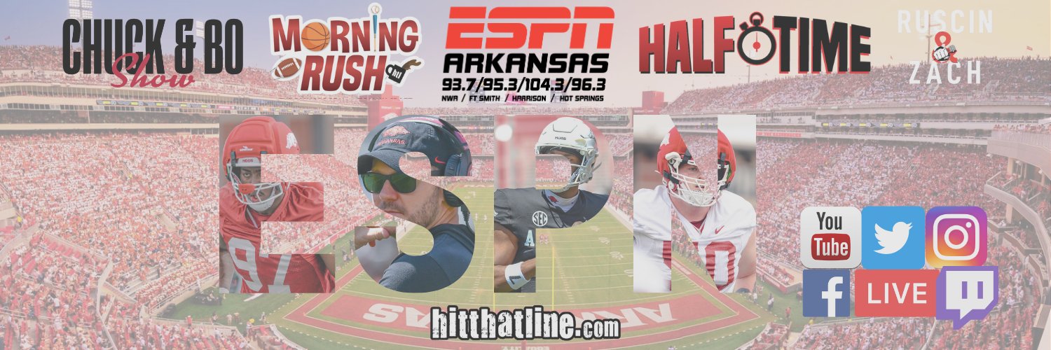 ESPN Arkansas & HitThatLine.com's banner