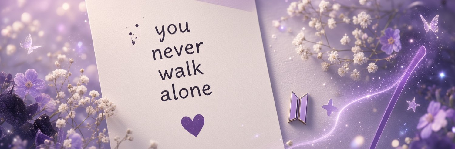 Lu ⁷ :) VAI VER O BTS's banner