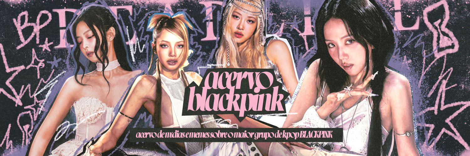 acervo blackpink's banner