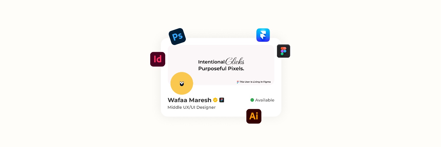 وفاء مارش | UX/UI Designer's banner