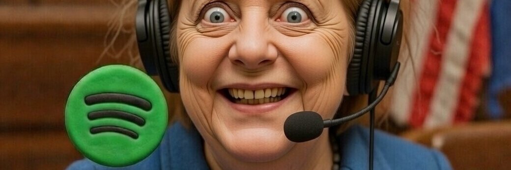 Merkel i knipe's banner