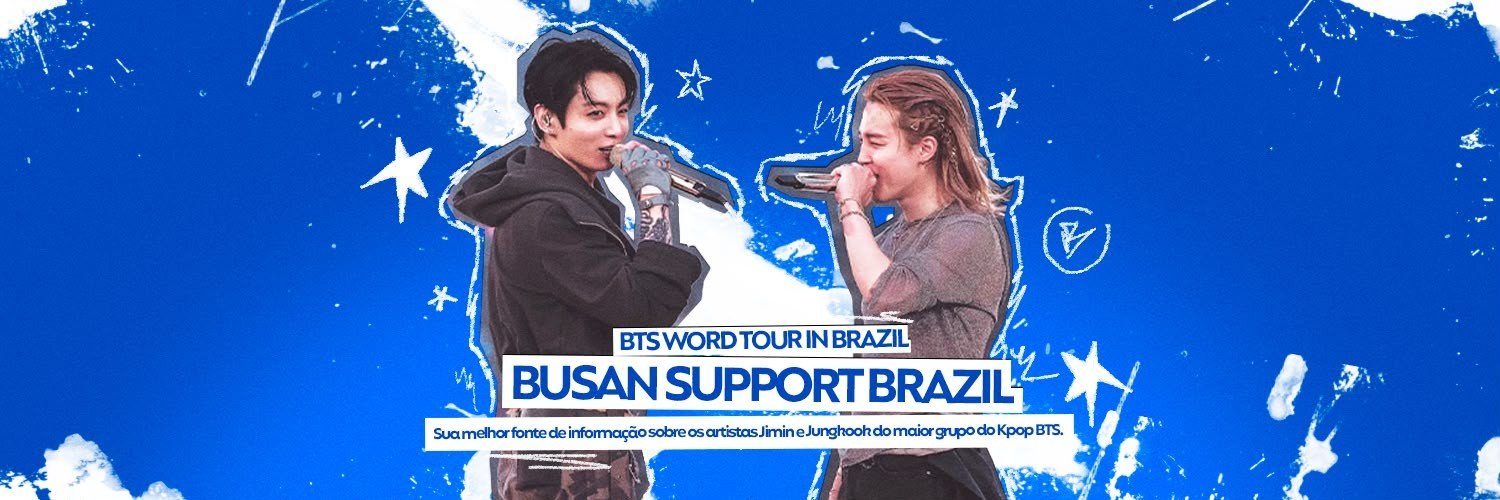 BUSAN SUPPORT BRAZIL⁷'s banner