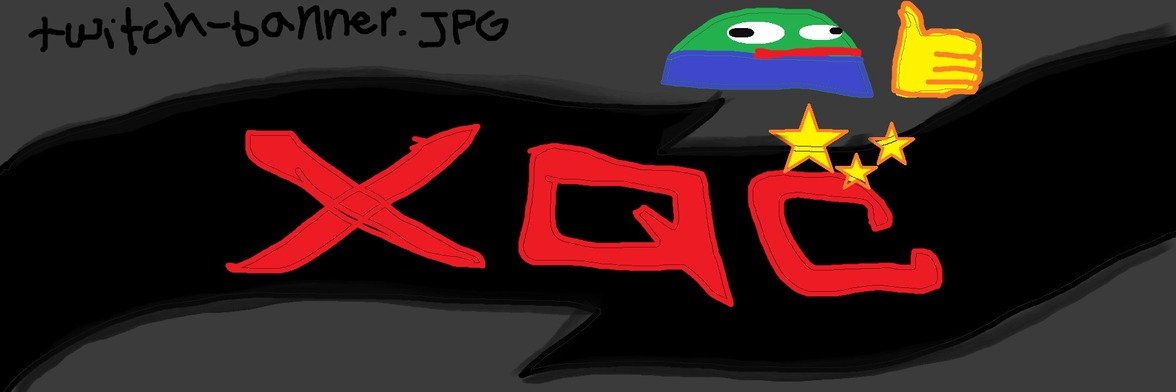 xQc Live's banner