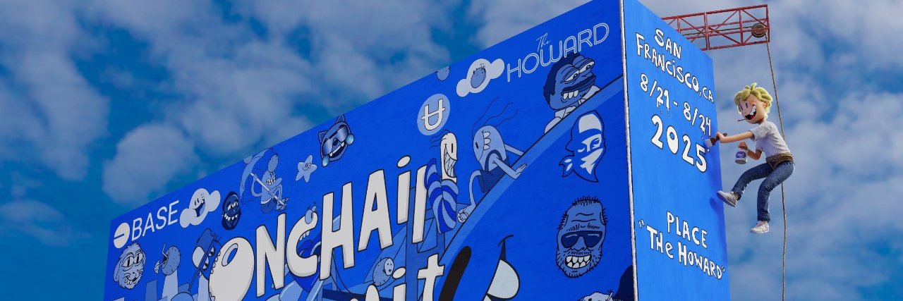 Onchain Summit San Francisco's banner