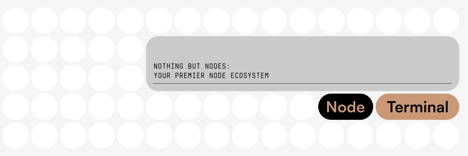 NodeTerminal's banner