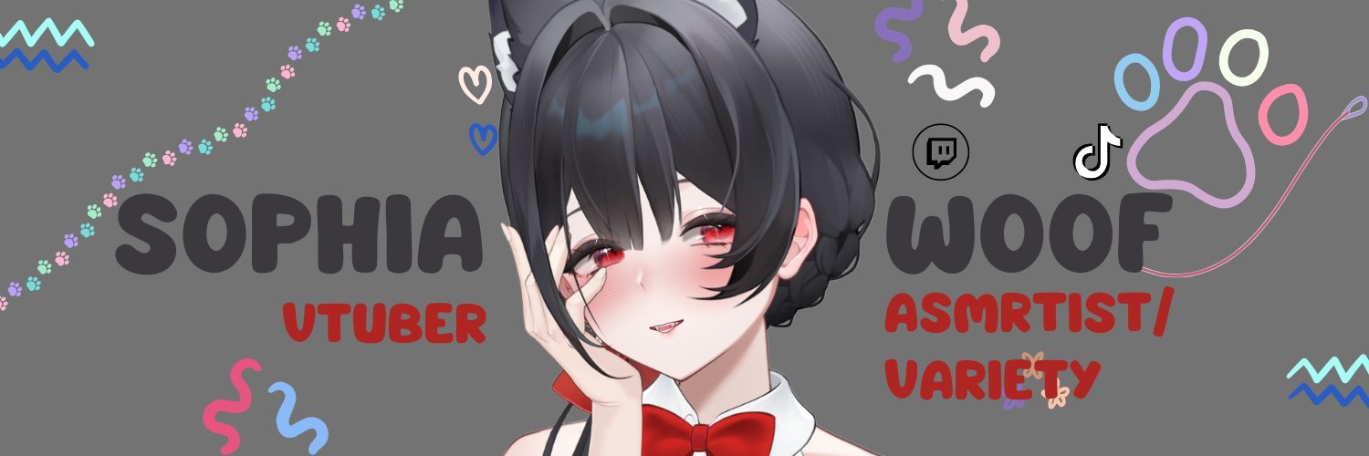 Sophia Woof 🎀 🐶🪽's banner