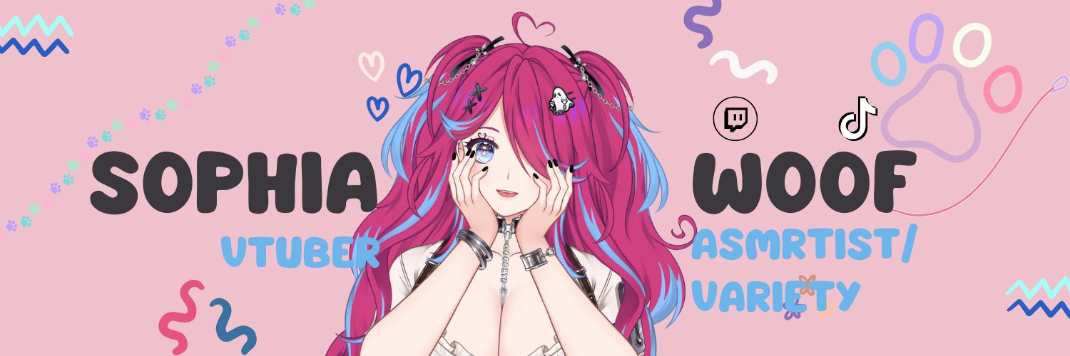 Sophia Woof | VTuber & VA 🐶's banner