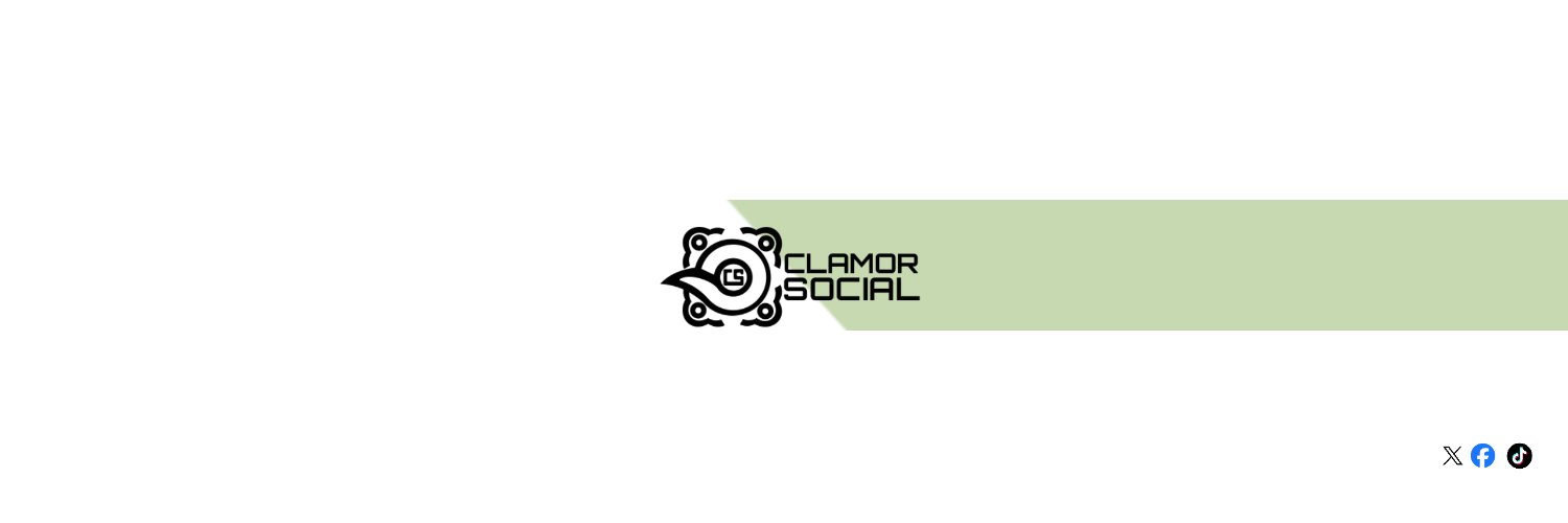 CLAMOR SOCIAL's banner
