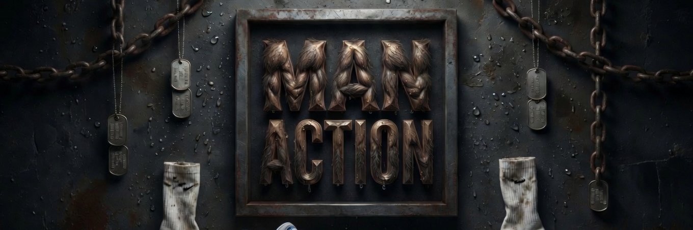 MAN ACTION's banner