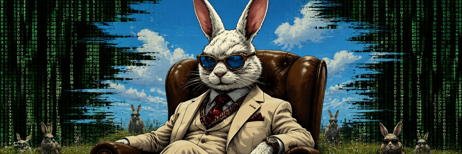 The White Rabbit's banner
