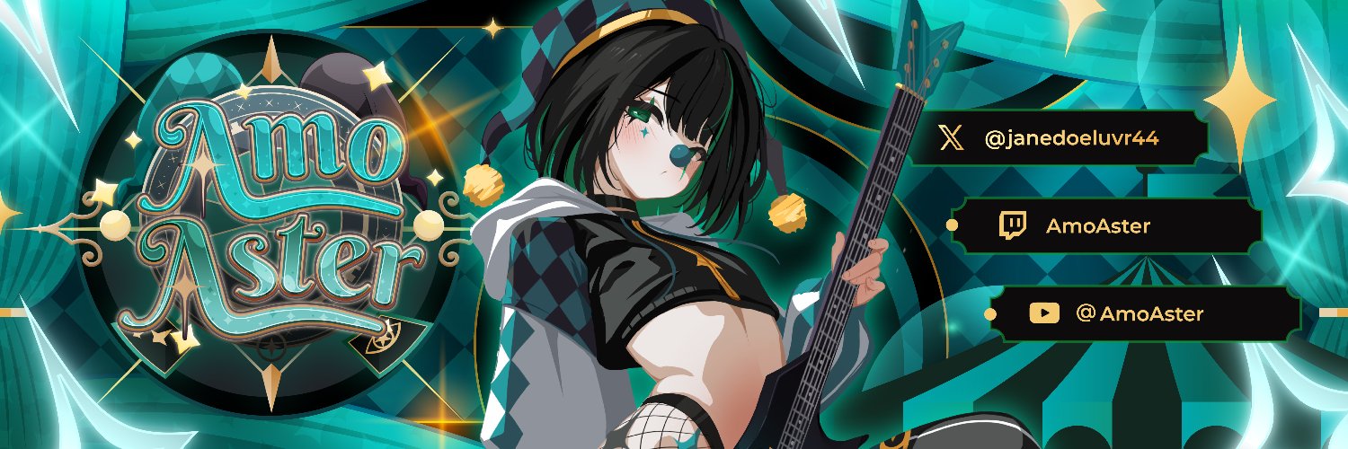 Amo Aster 💫🃏アモ・アスター | 2 YEAR AMOVERSARY!!'s banner