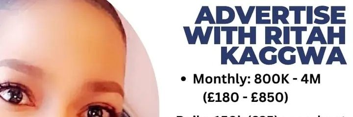 Ritah Kaggwa's banner