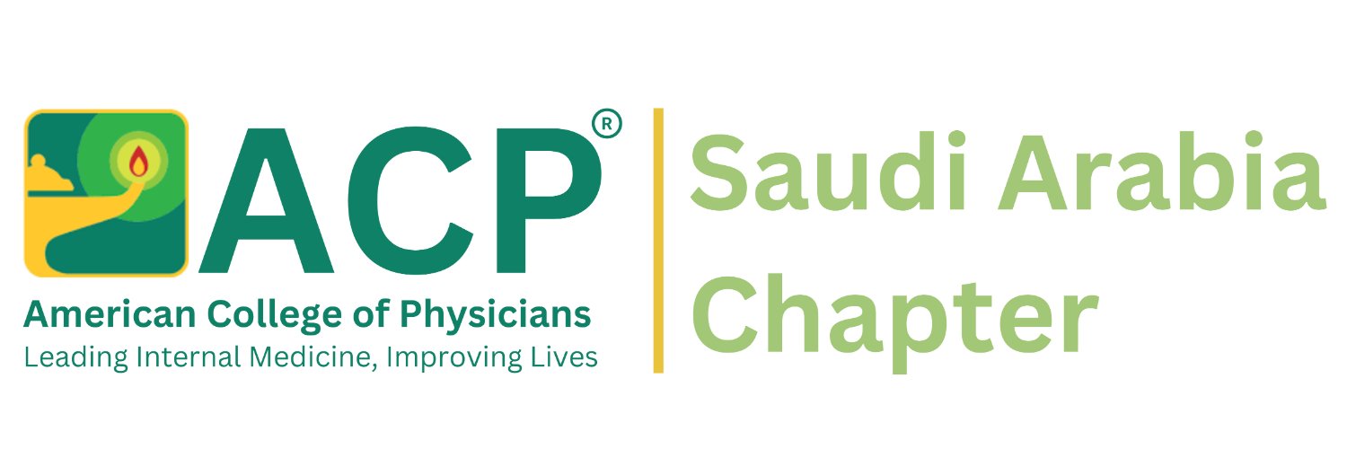 Saudi Arabia Chapter of ACP's banner