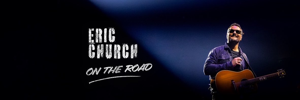 Eric Church's banner