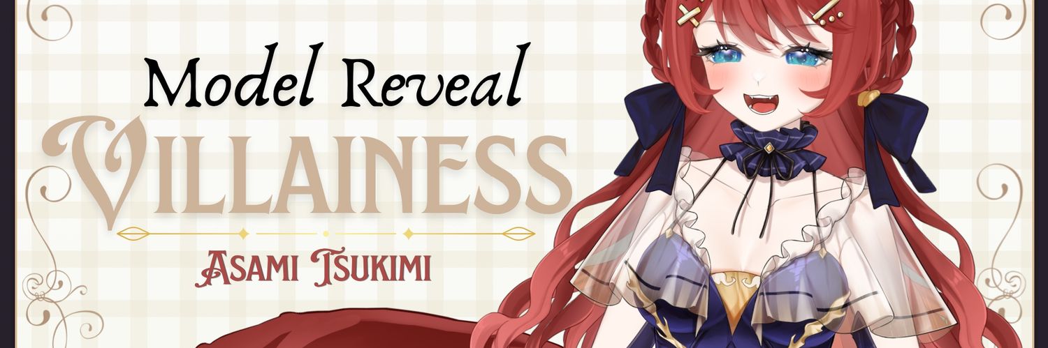 Asami Tsukimi 🦊👑 | VILLAINESS FOX VTUBER |'s banner