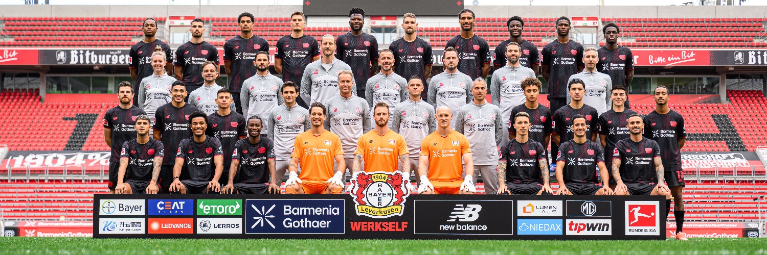 Bayer 04 Leverkusen's banner