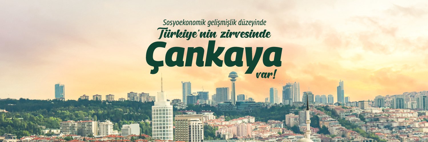 Çankaya Belediyesi's banner