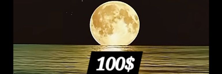 1 00$'s banner