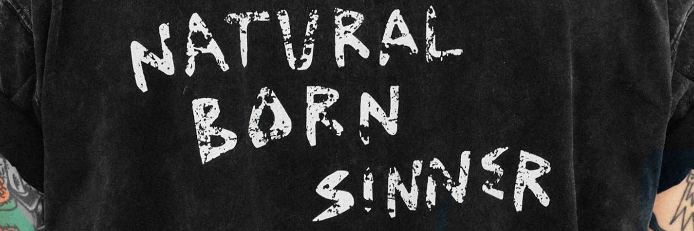 Born Sinner's banner