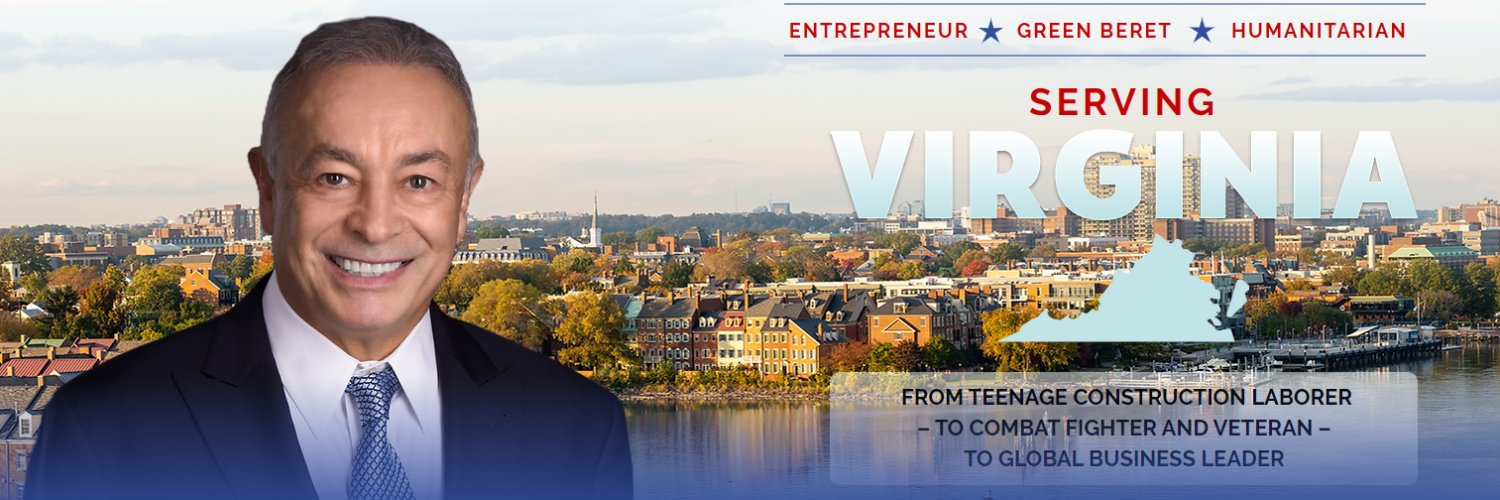 Jerry Torres for Congress (VA-8)'s banner
