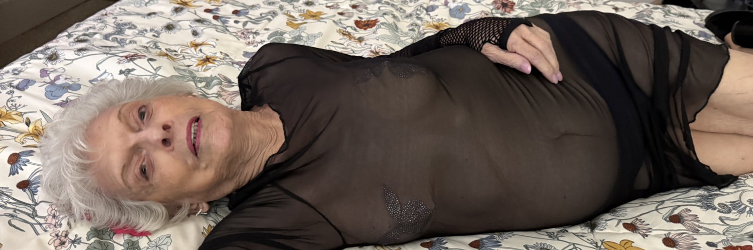 86 year old Onlyfans model's banner