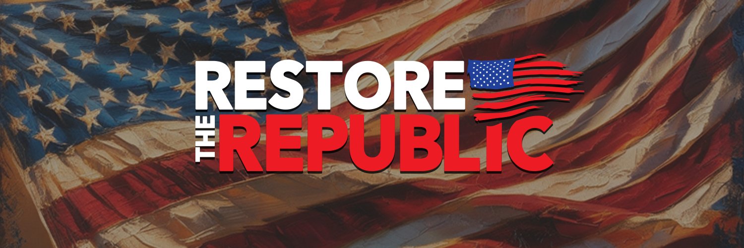 Restore The Republic's banner