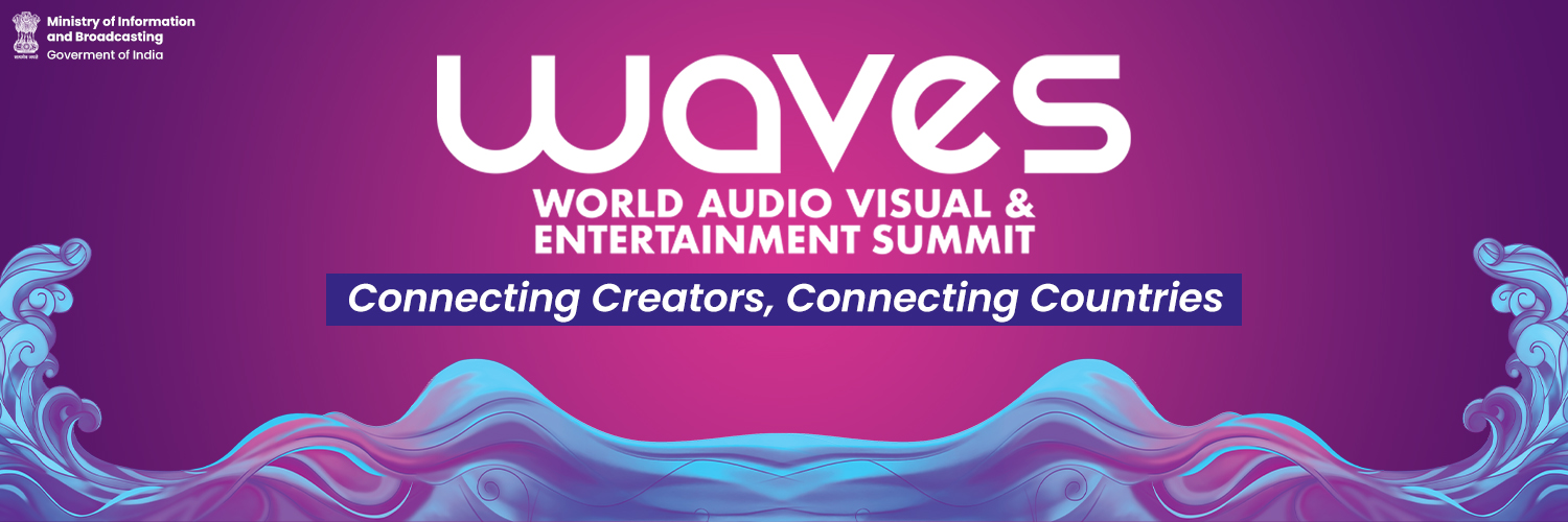 WAVES India's banner