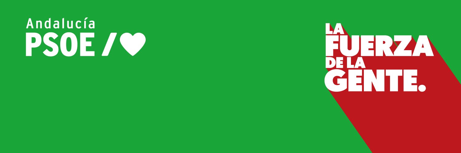 PSOE de Andalucía's banner
