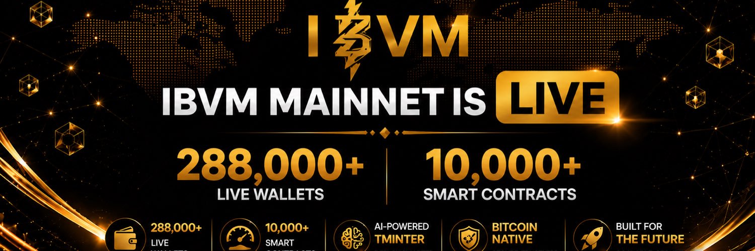 IBVM's banner