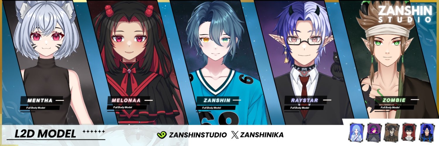 Zanshin Studio | Art & Live2D's banner