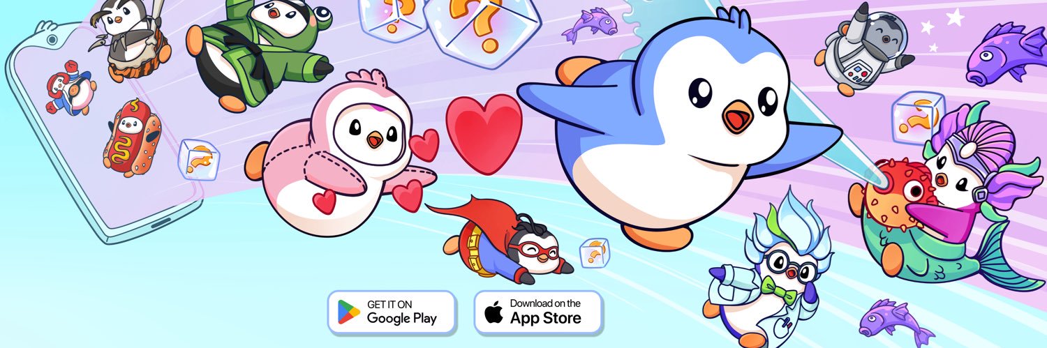 Pudgy Party's banner