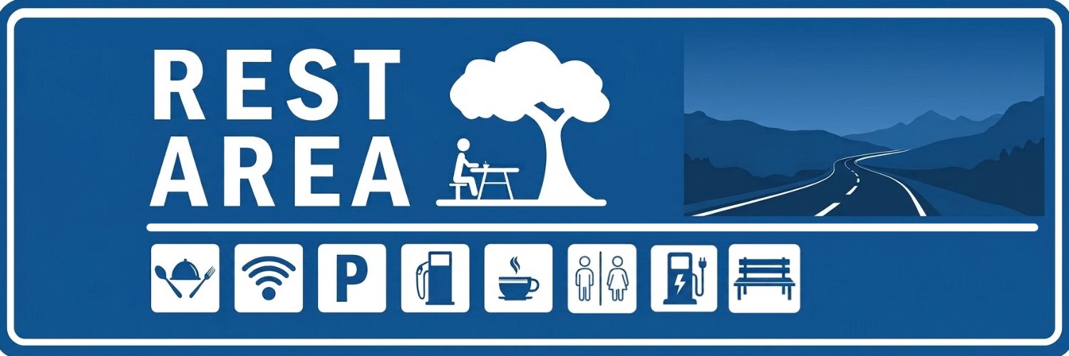 REST AREA's banner