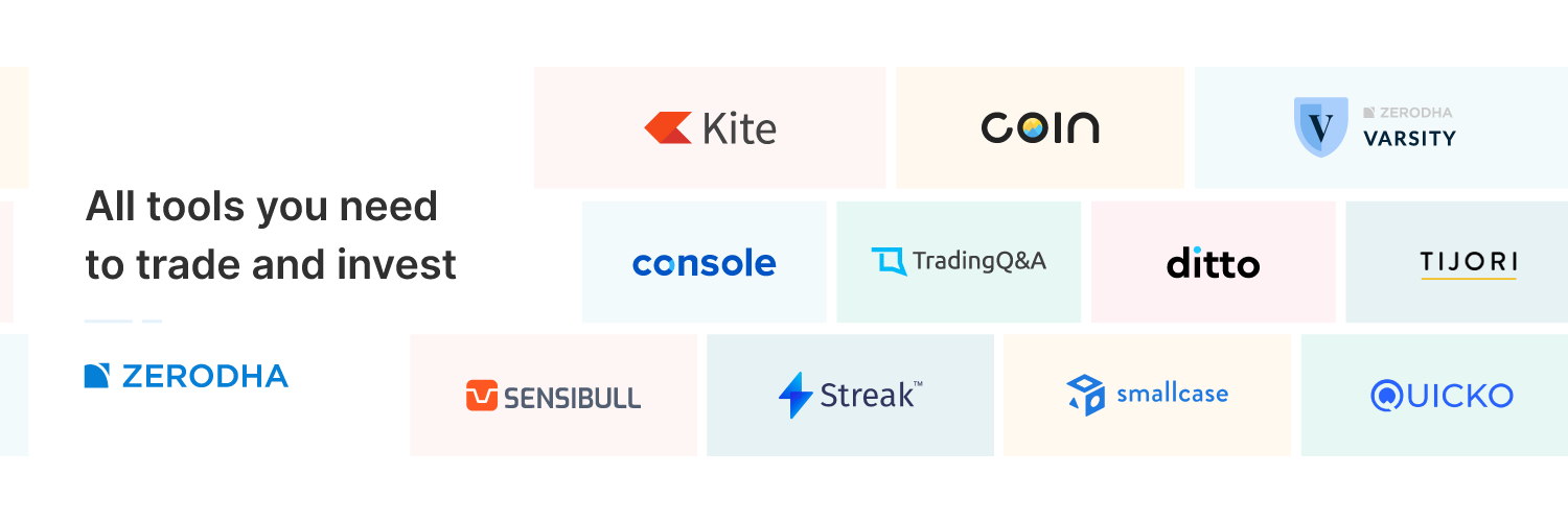 Zerodha's banner