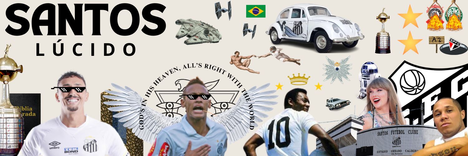 Santos Lúcido's banner