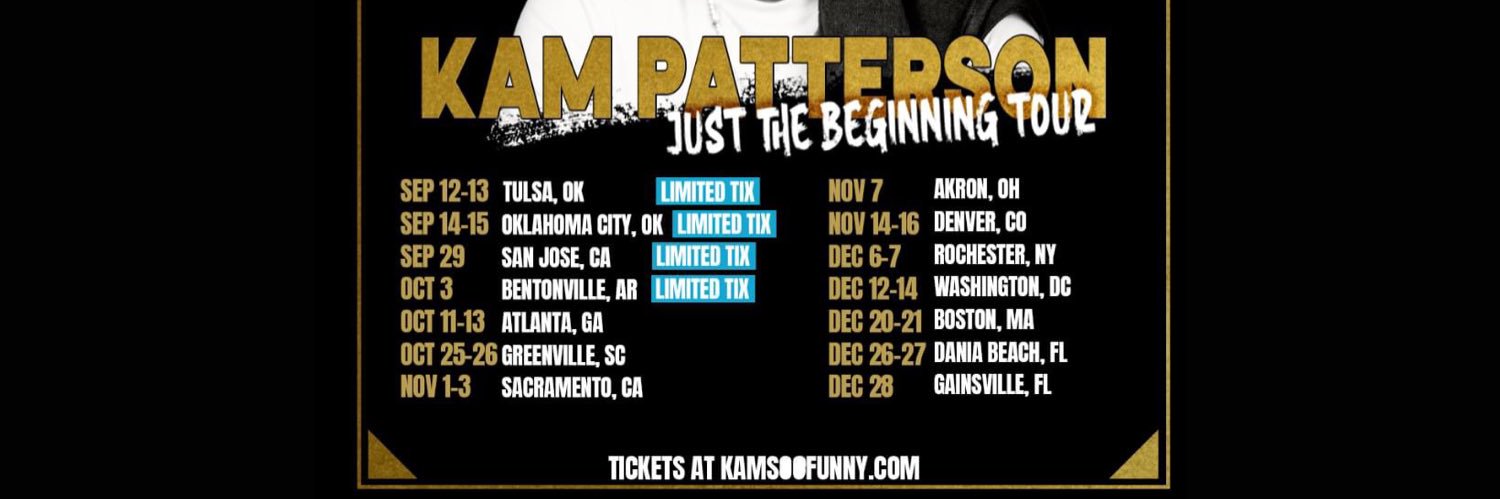 Kam Patterson's banner