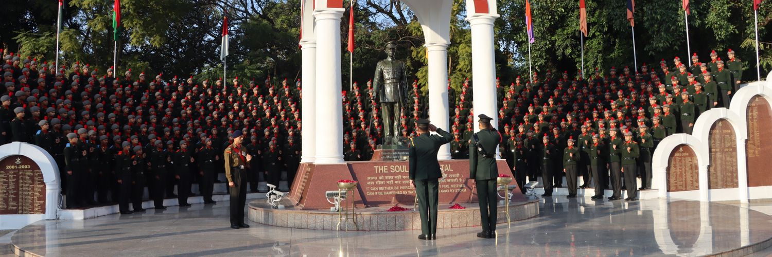 Indian Military Academy's banner