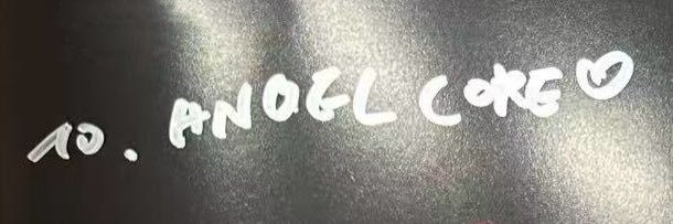 ANGEL CORE's banner