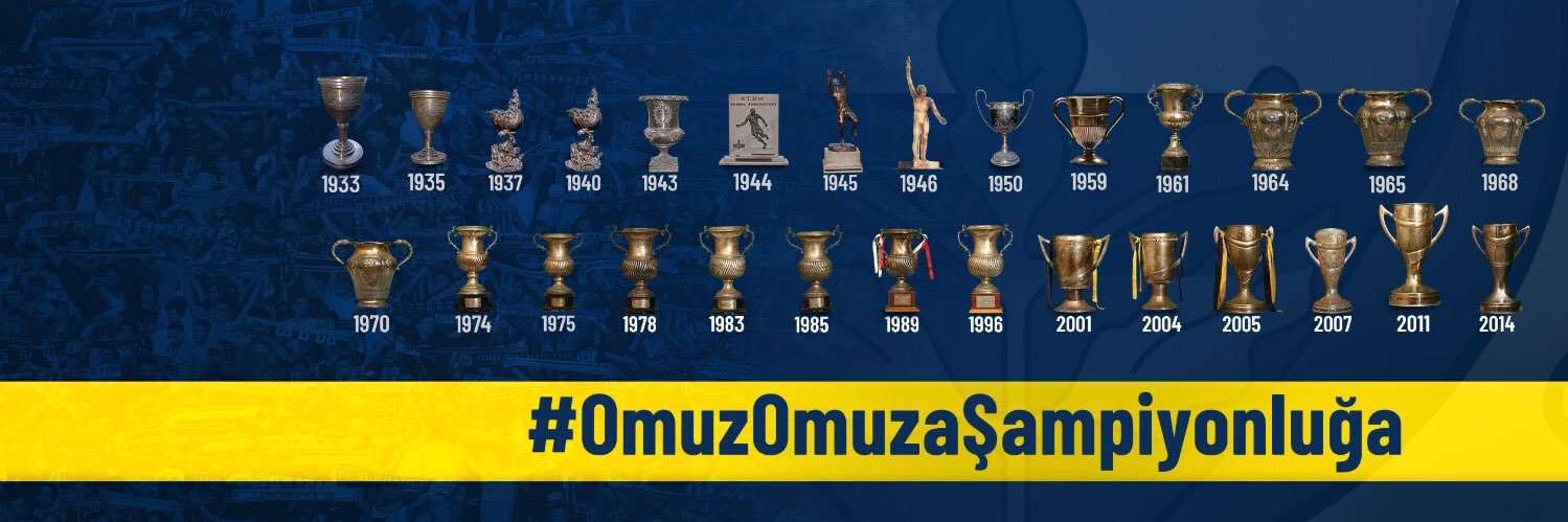 Lovers of Fenerbahçe's banner