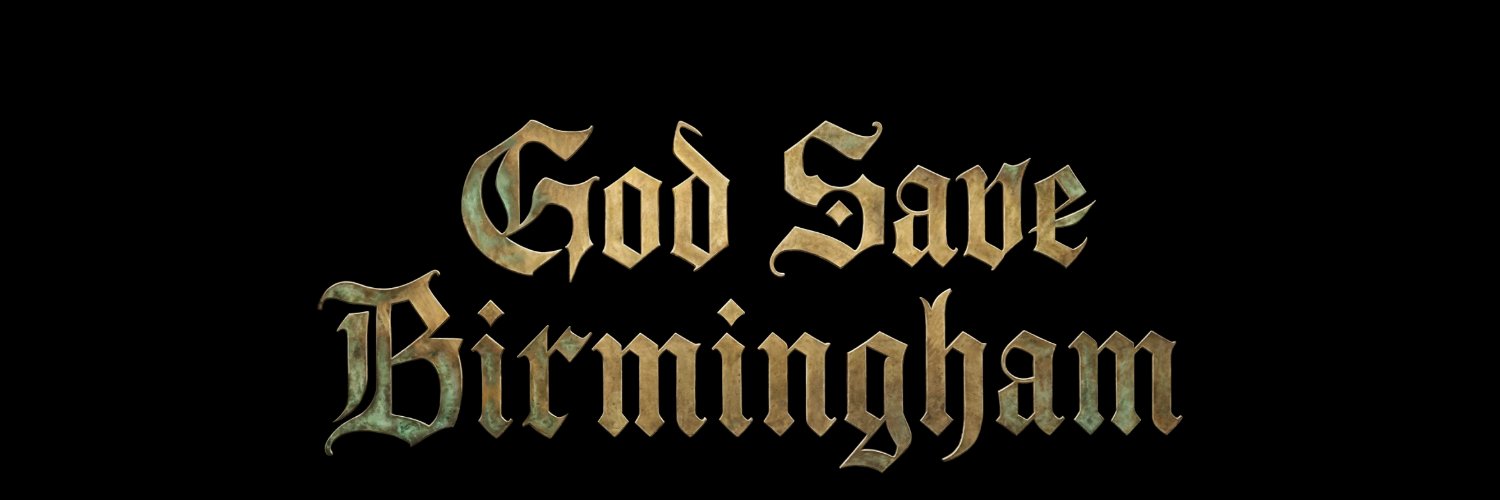 God Save Birmingham's banner