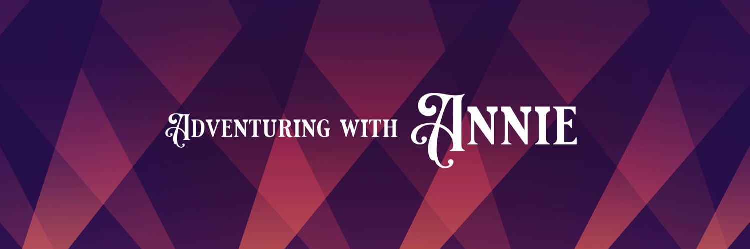 Adventuring with Annie's banner