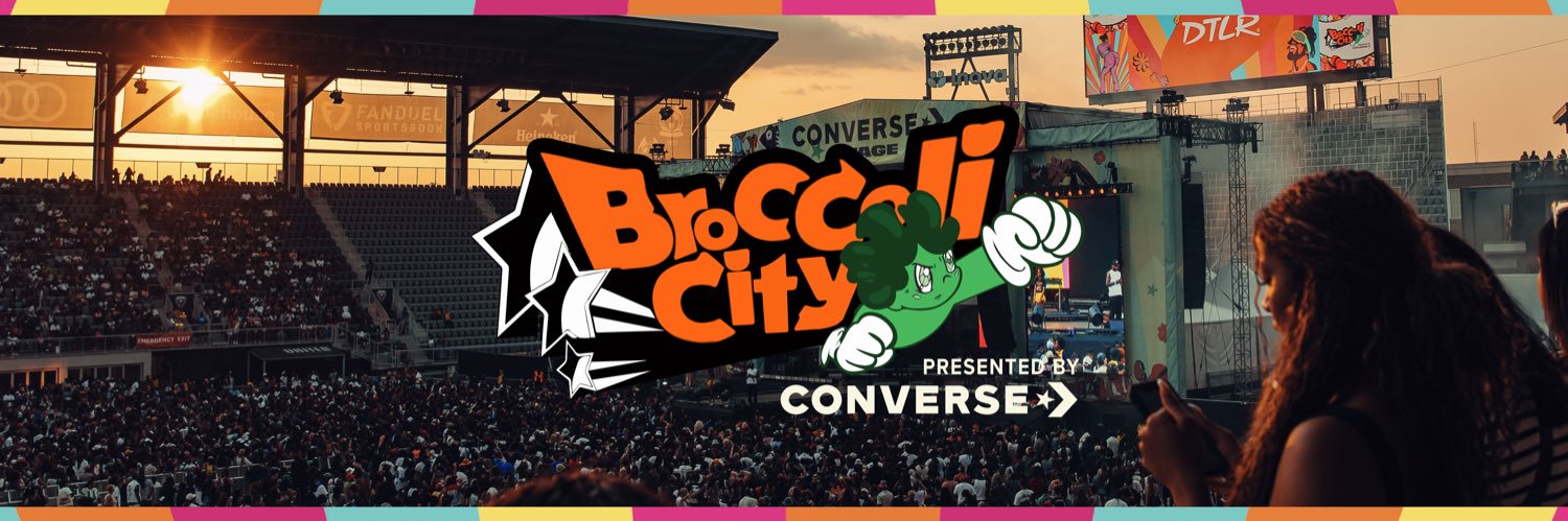 Broccoli City's banner