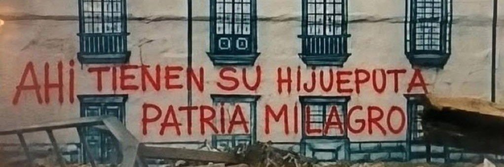 Omar Montealegre's banner