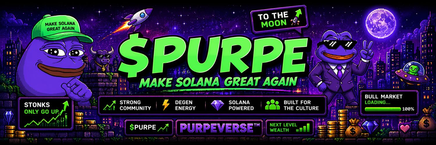 Purple Pepe's banner