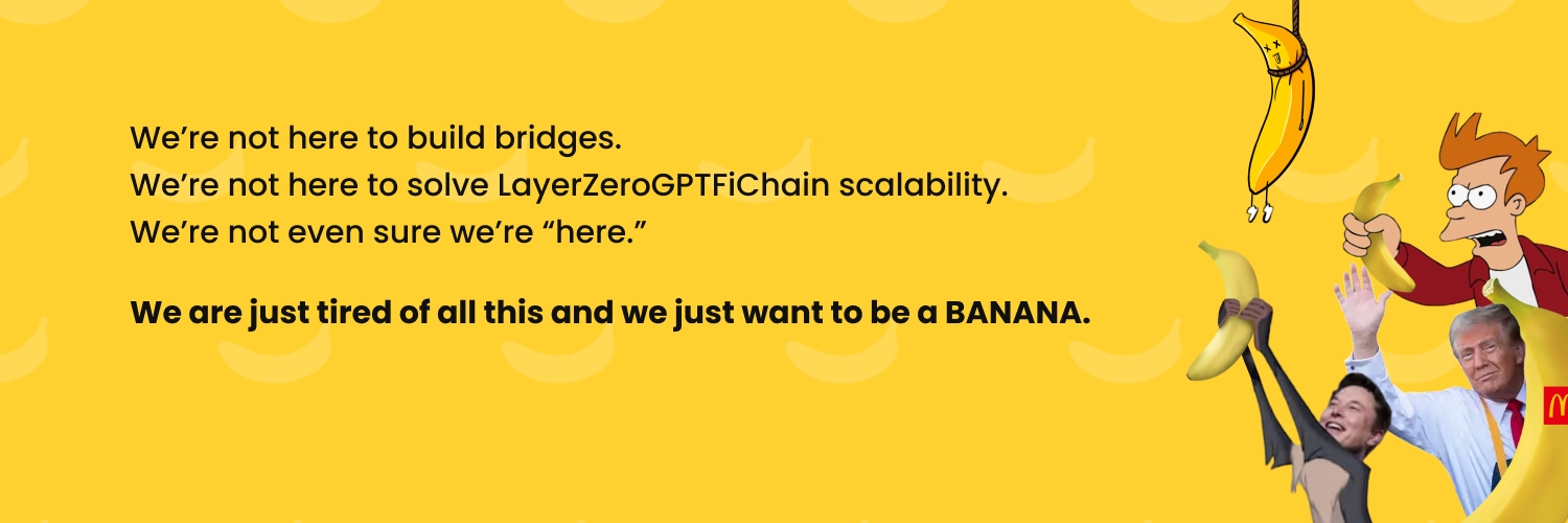 The Banana Nation's banner