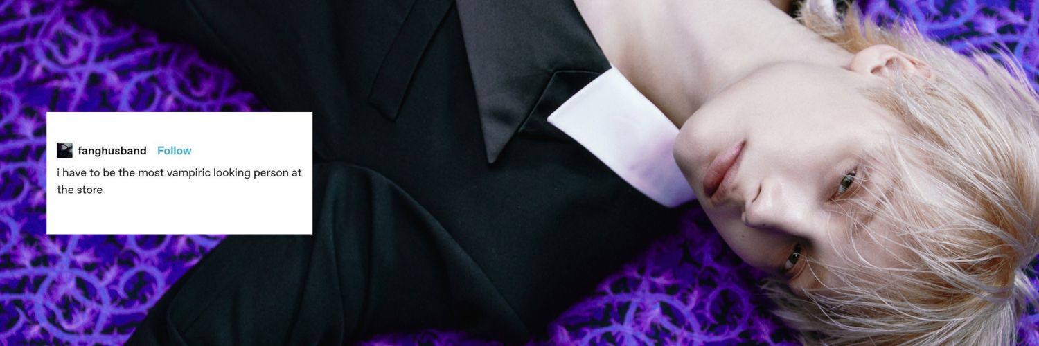 huening kai vampire's banner