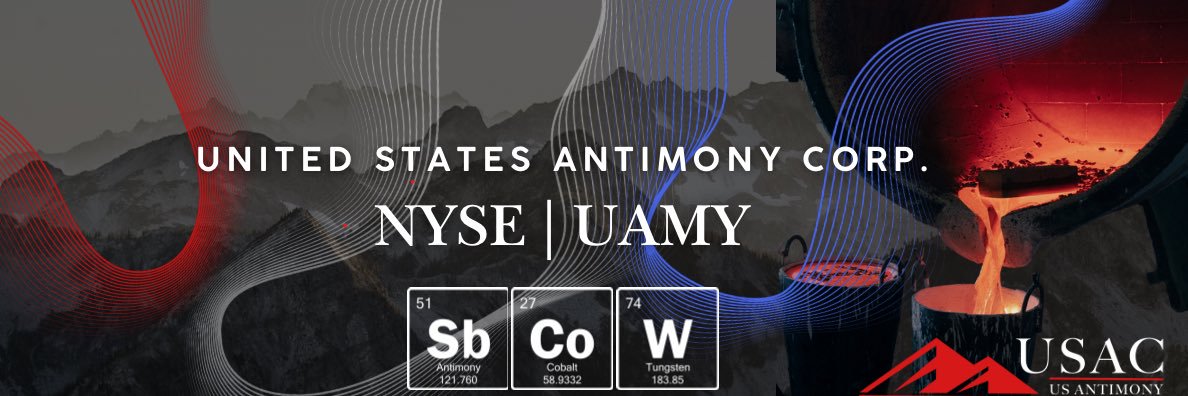 United States Antimony Corporation NYSE: UAMY's banner
