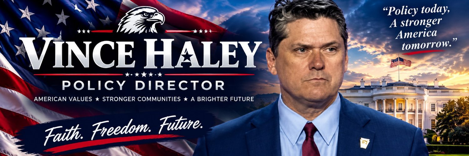 Vince Haley's banner