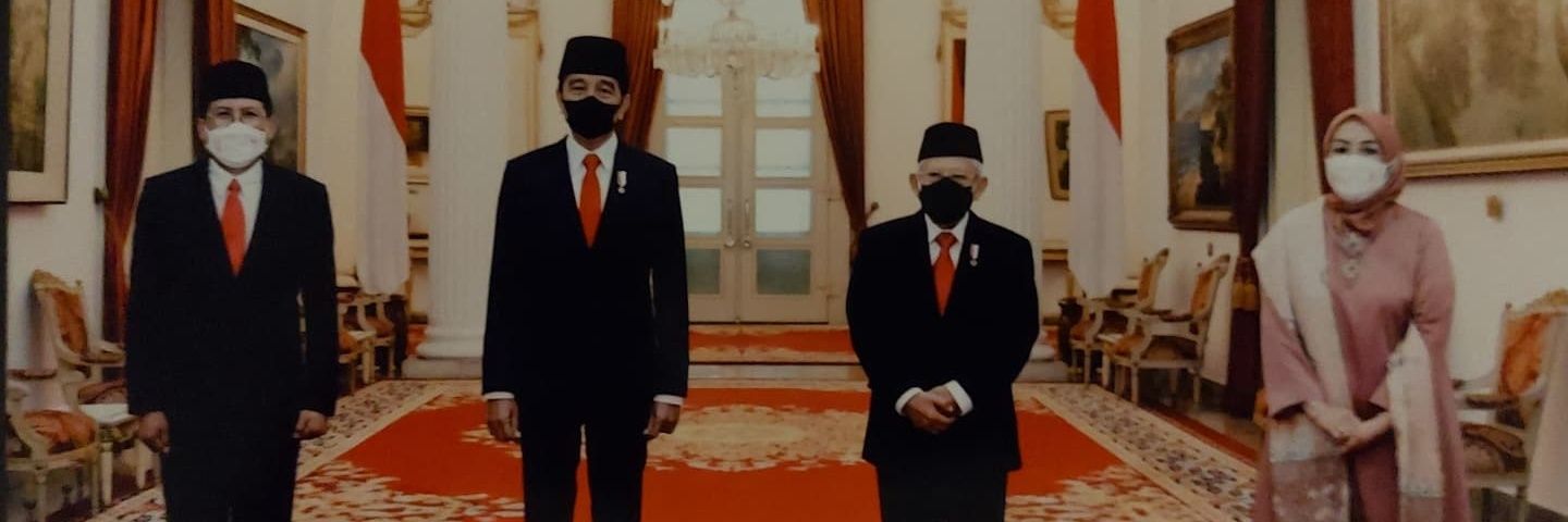 Dr. M. Fadjroel Rachman's banner